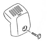 (image for) Air Filter Cover, 24cc